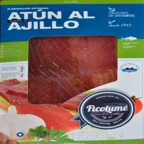 Atún al ajillo