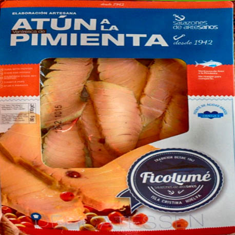 Atún al rojo pimiento