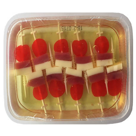 Comprar Payasitos de atun,queso y cereza 10 und