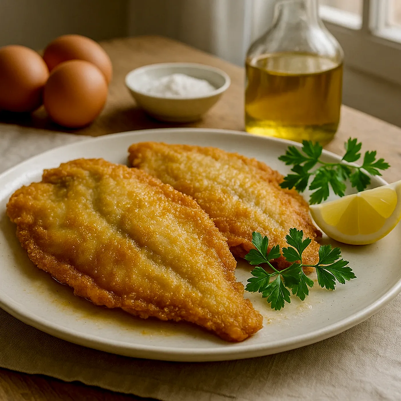Gallo plano rebozado a la manera marinera del Golfo de Cádiz 🐟