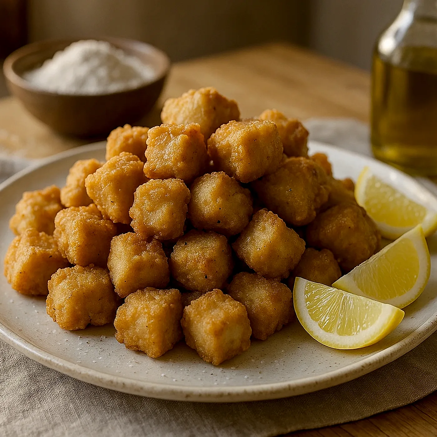 Cazón en adobo frito con palmeo, la tapa de siempre del Golfo de Cádiz