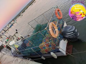 Barco de pesca de pulpo